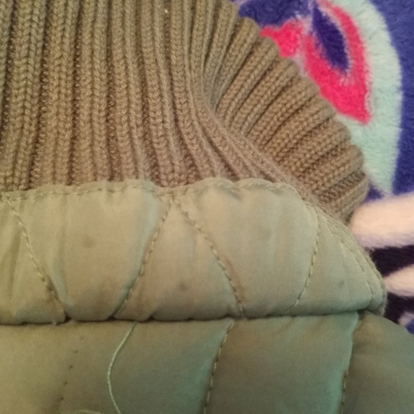 E. Studio Thin Style Puffer Coat, sz Large - Picture 6 of 6